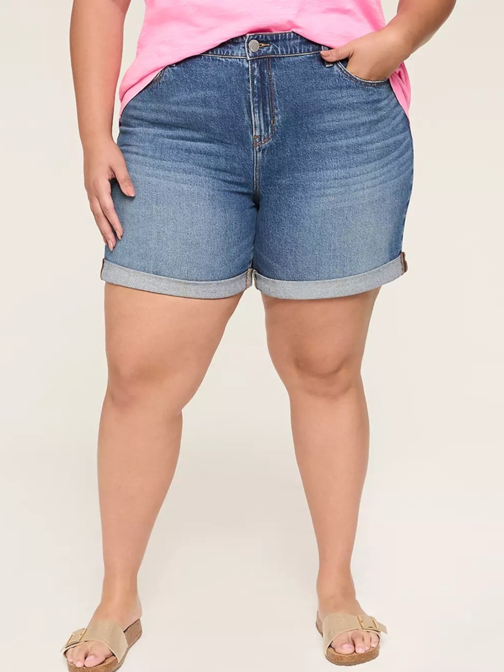 Lane Bryant Mid-Rise Boyfriend Short 20 NWOT